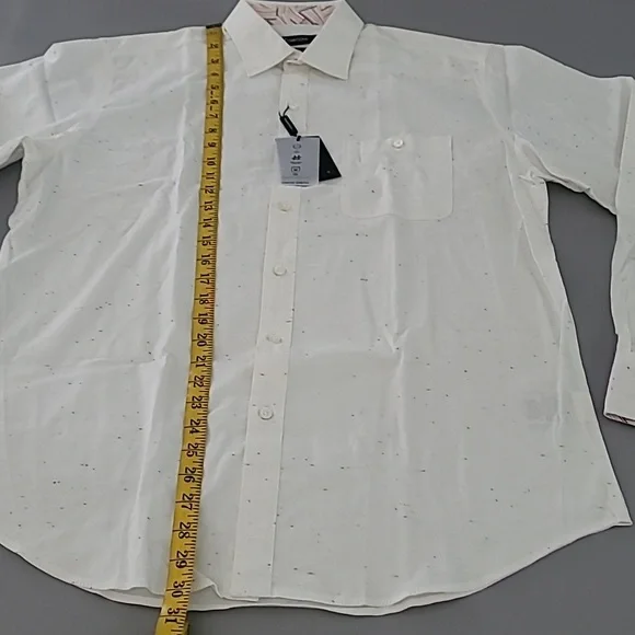 Bugatchi Chalk Speckled Colors Print Classic Fit Size M $149
